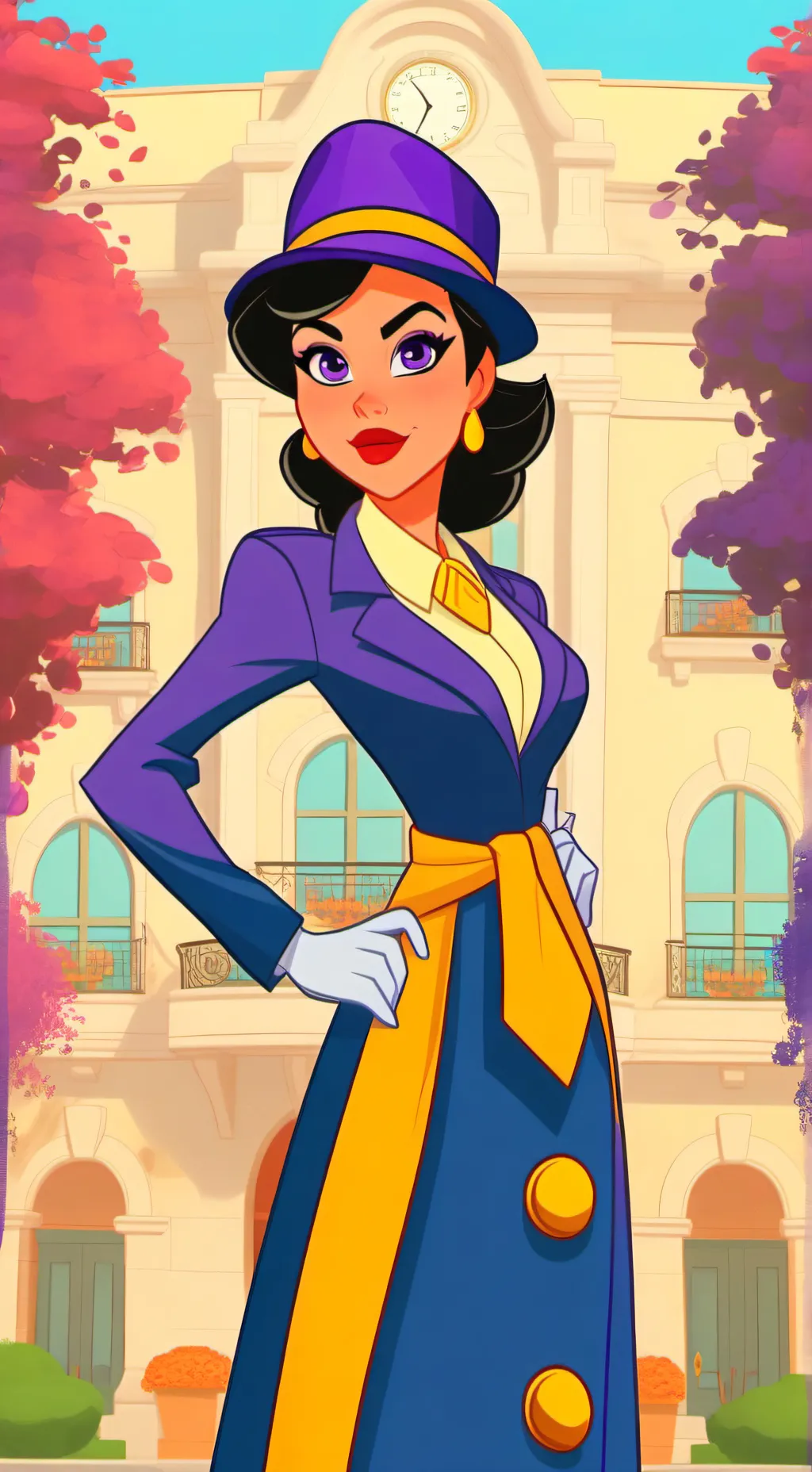 ai character: Leah Estrogen background