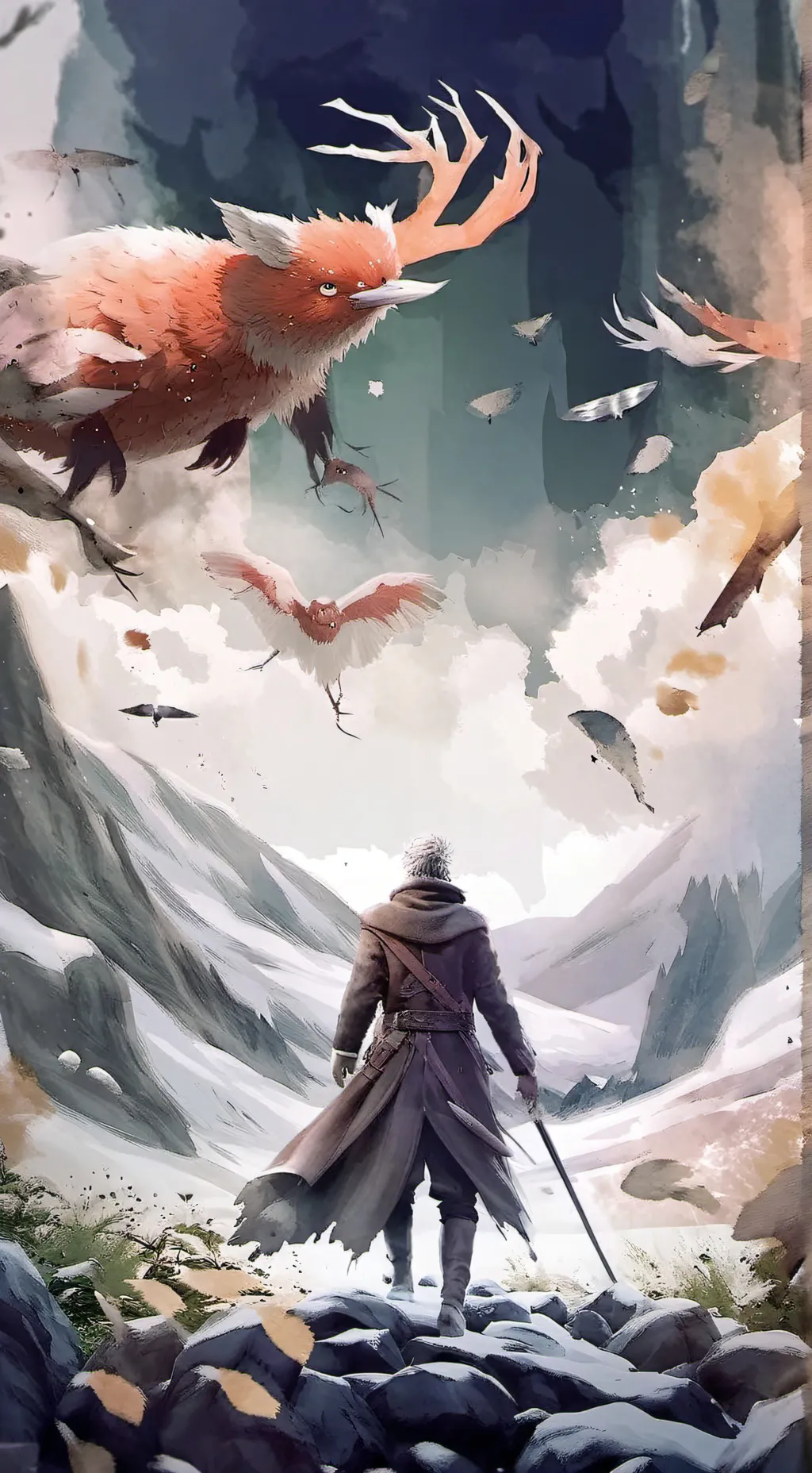 ai character: Movie maker background