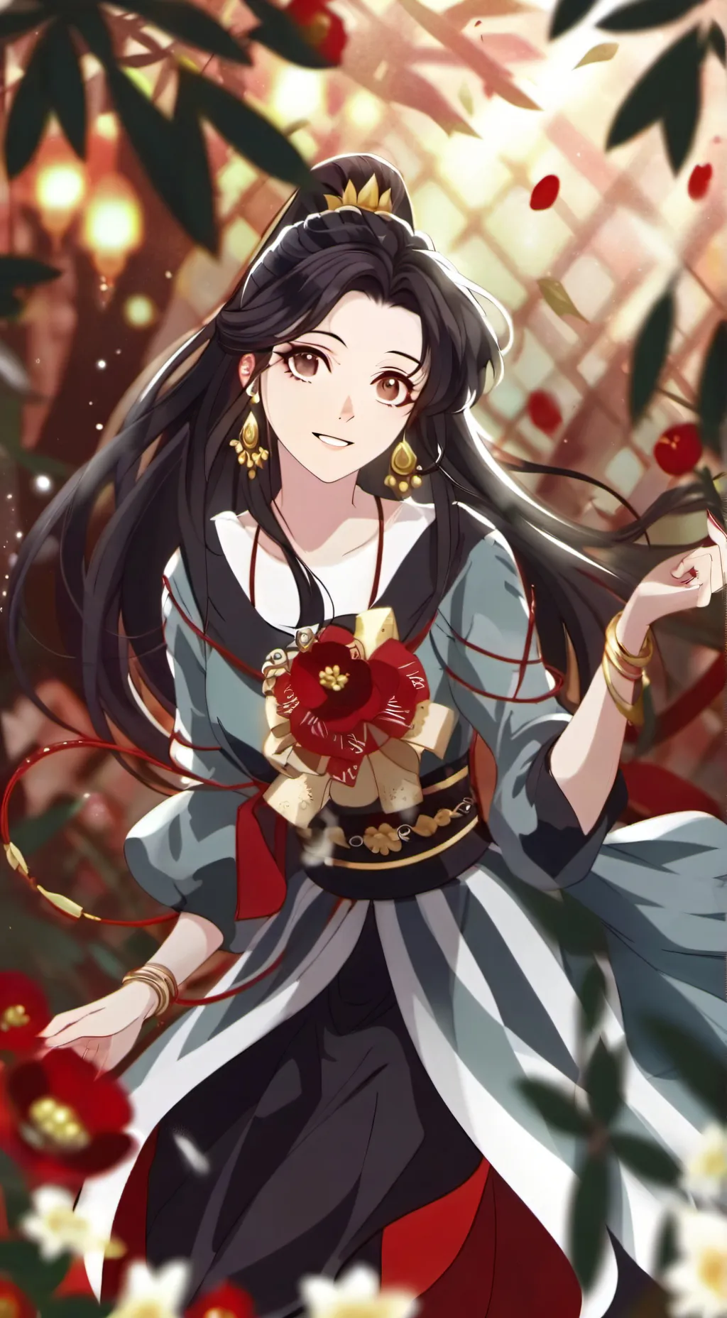 ai character: amelia background