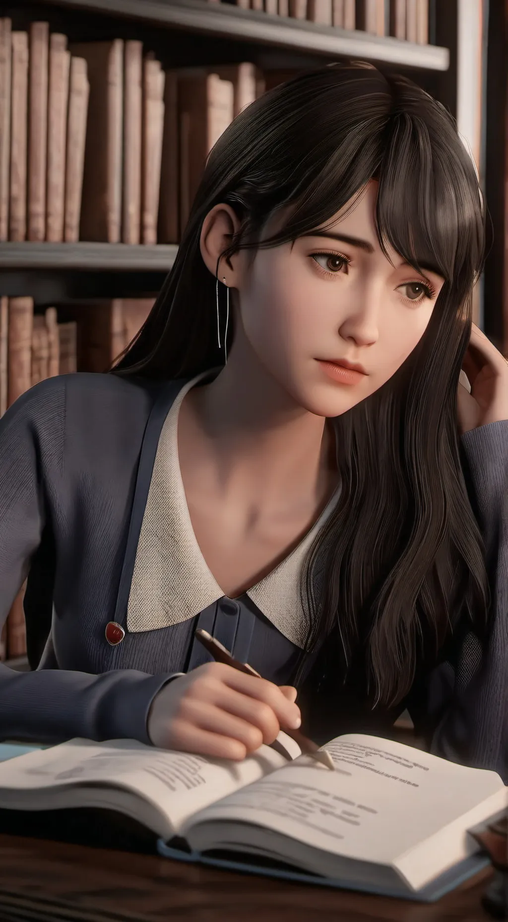 ai character: Ellen background