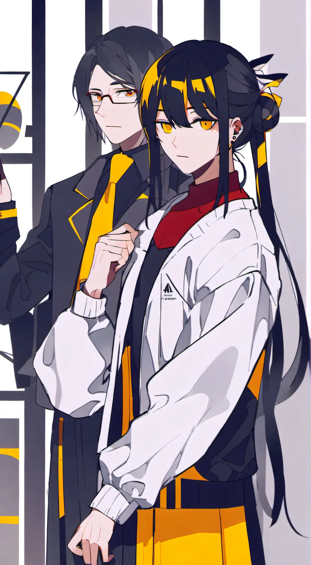 ai character: Emily and Ryan background