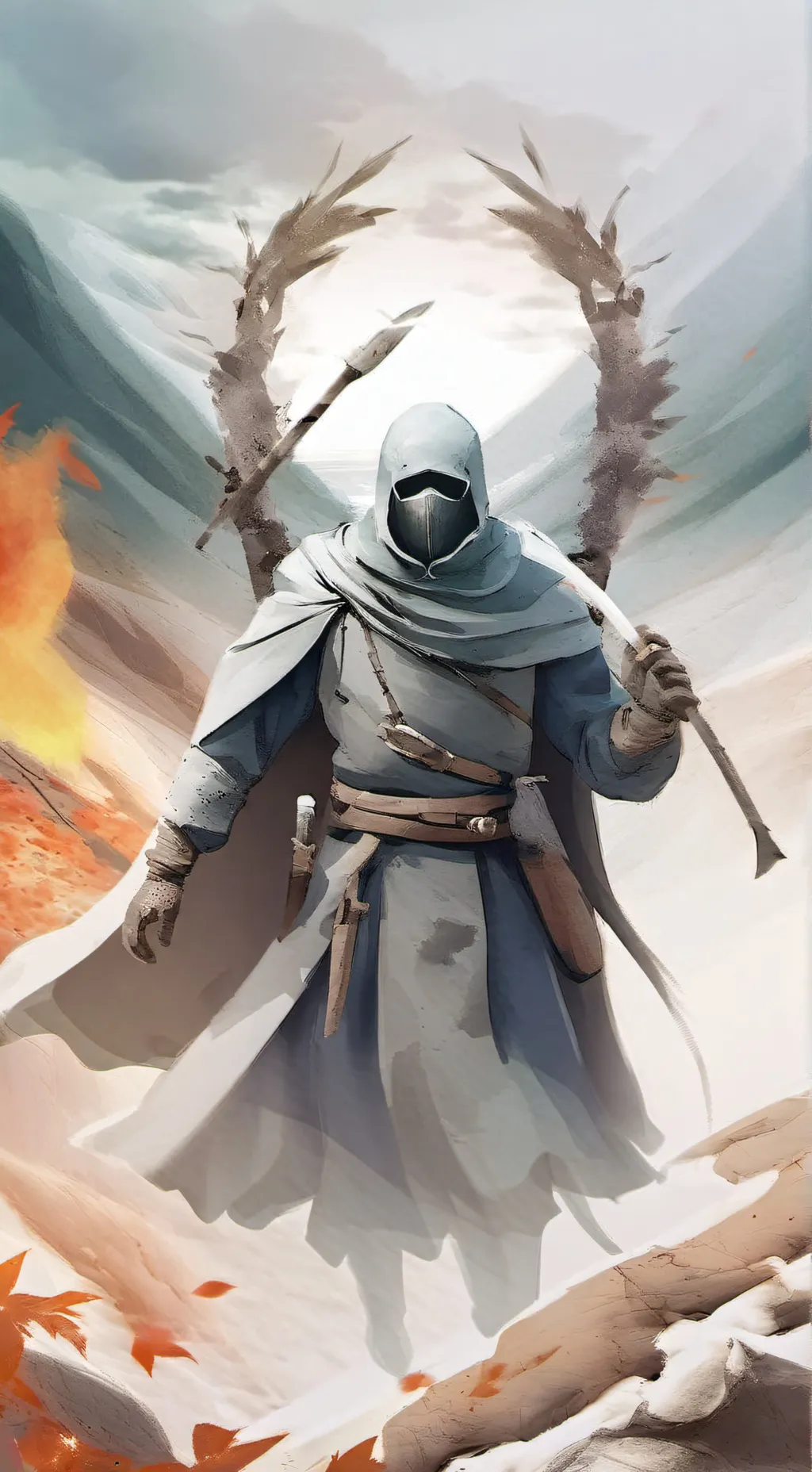 ai character: forsaken  background