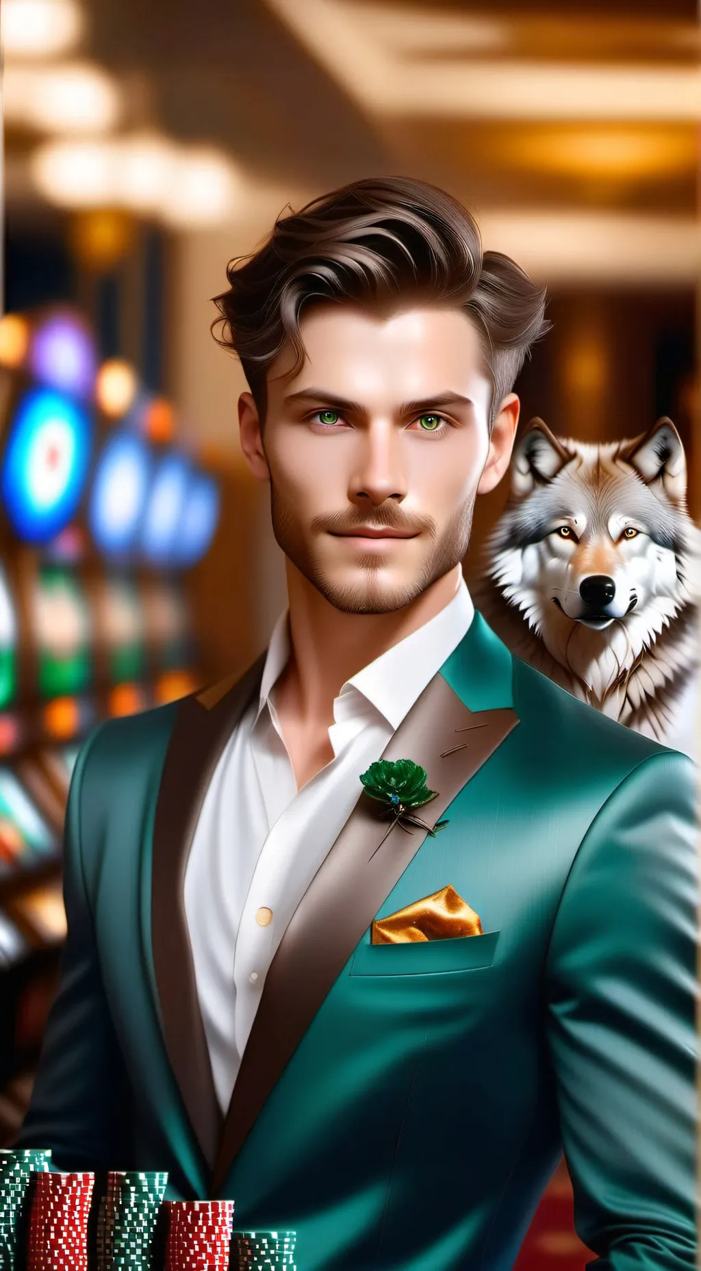 Talkie AI - Chat with Jasper Greywolf