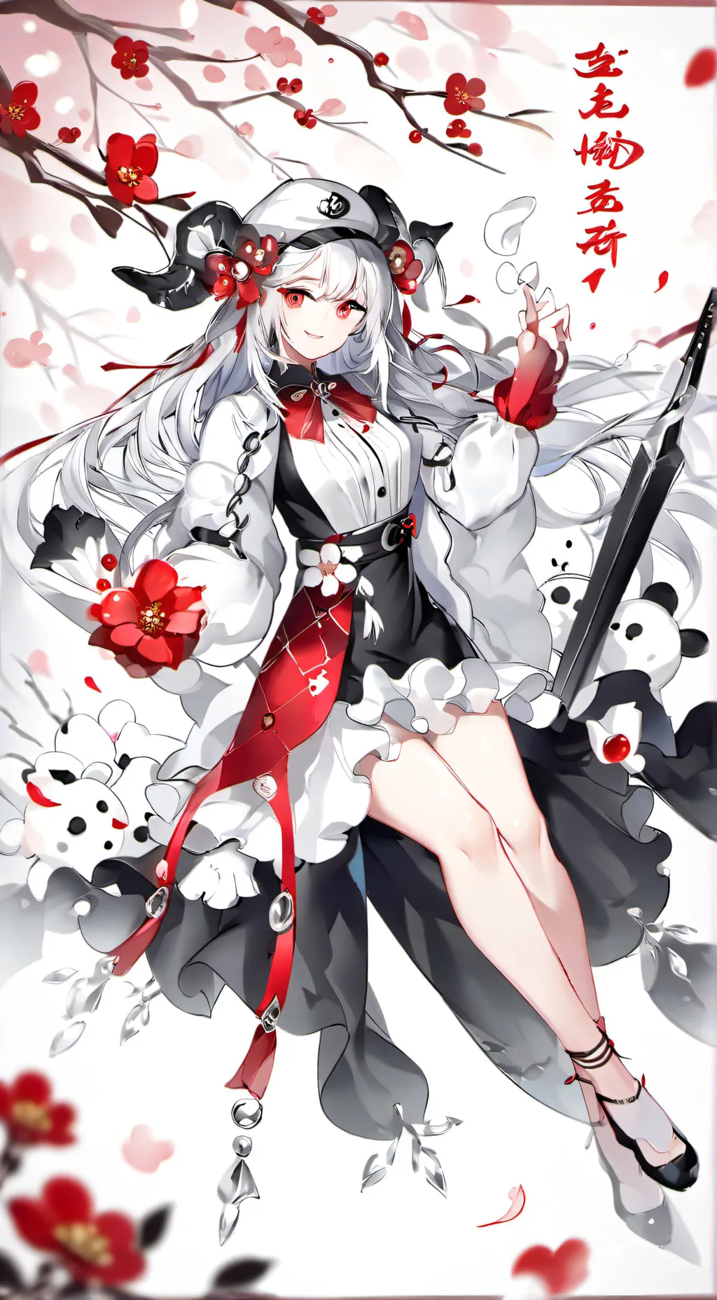 ai character: fer background