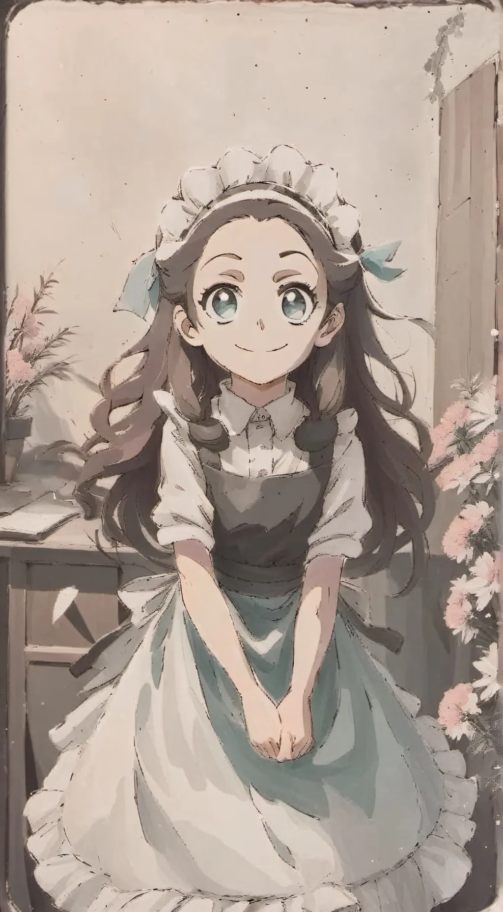 ai character: Mary  background