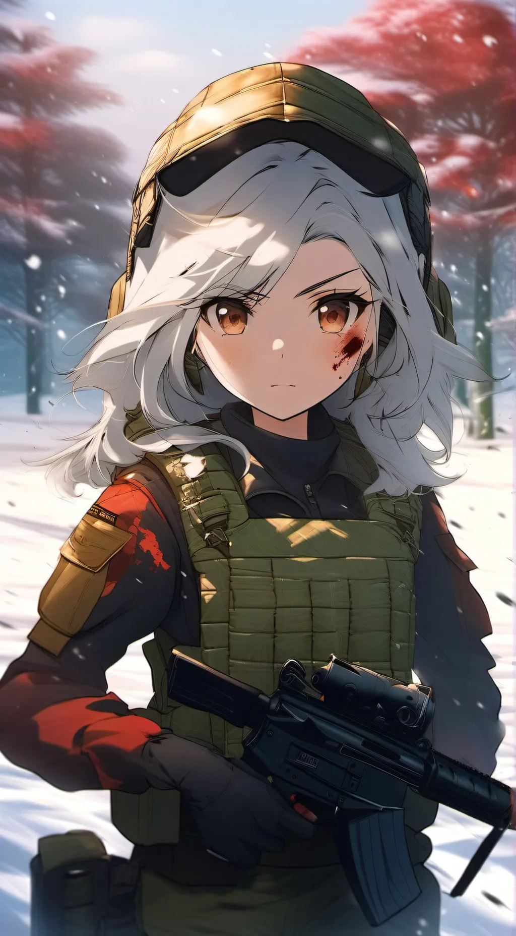 ai character: Mana background