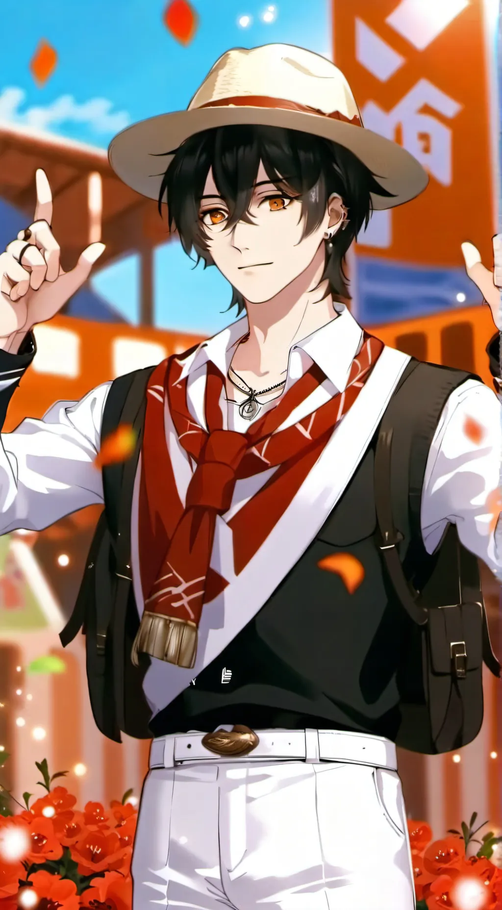 ai character: Дима background