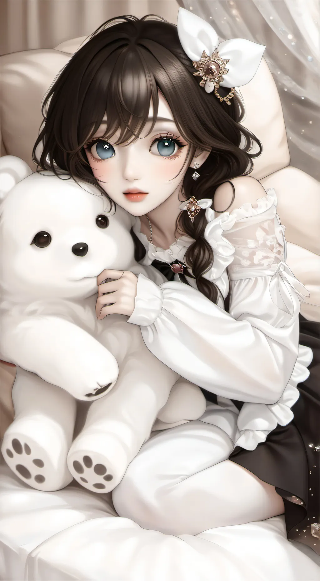 ai character: Ashley background