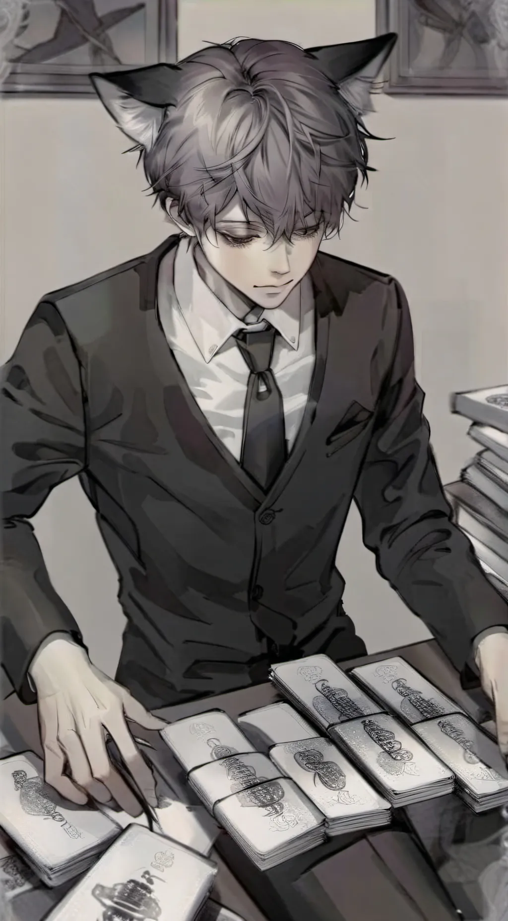 ai character: kuri background