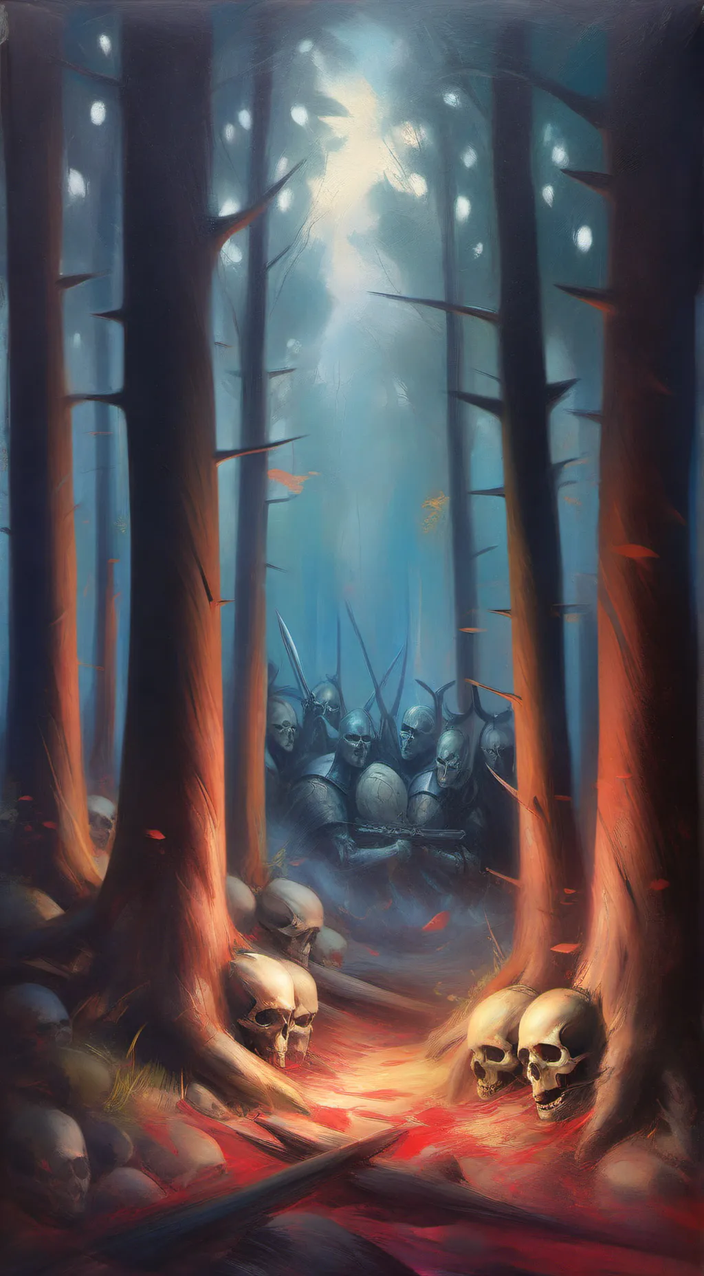 ai character: Monster facility  background