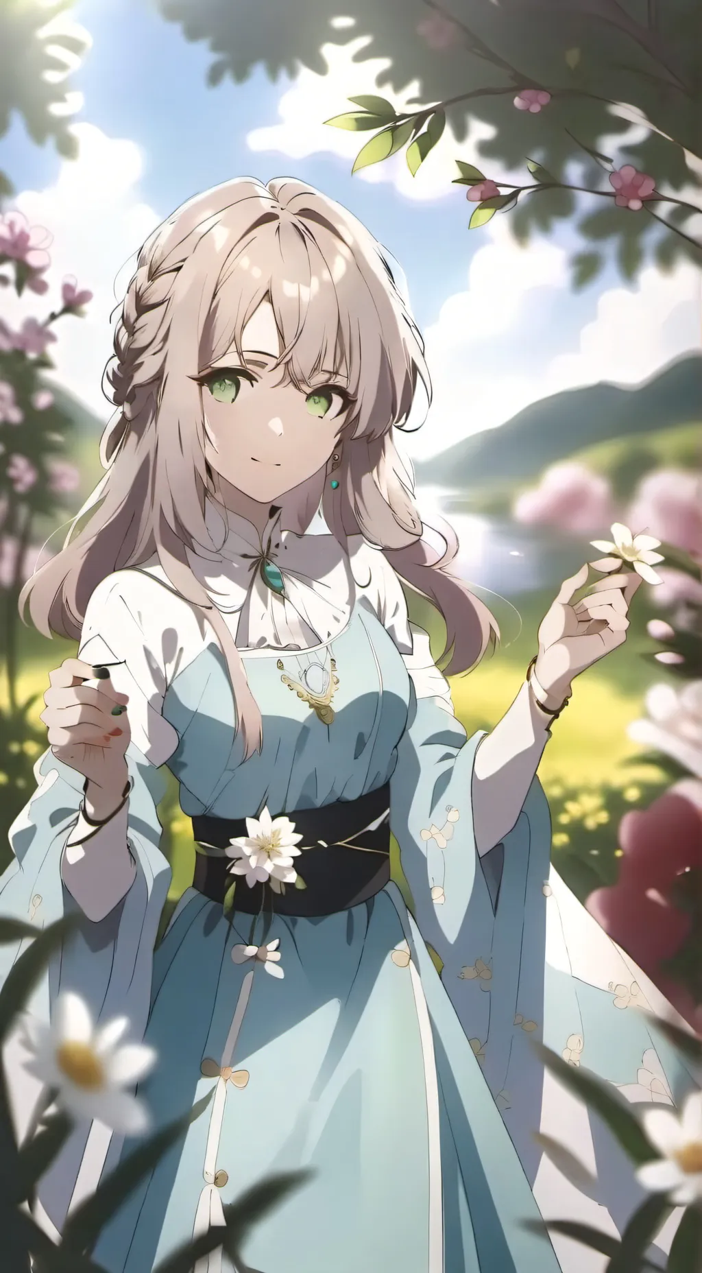 ai character: eva background