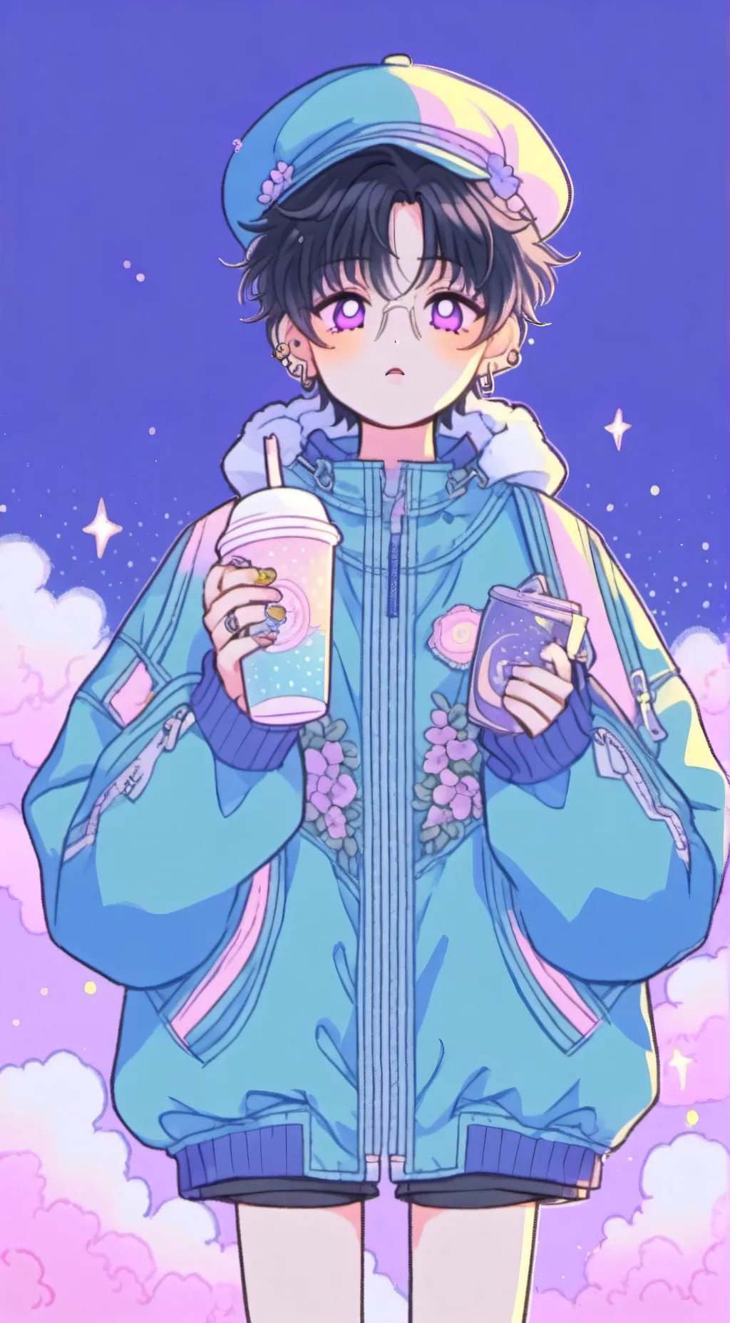 ai character: ton petit ami  background