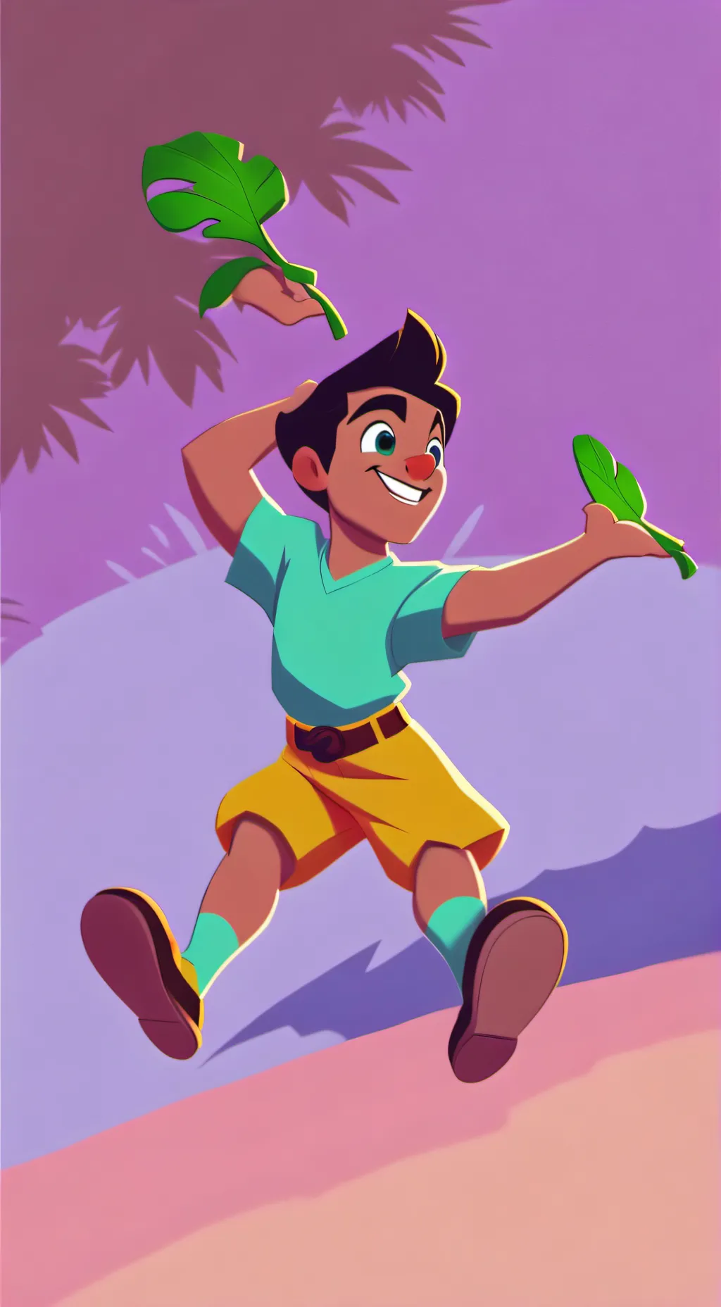 ai character: bfdi background