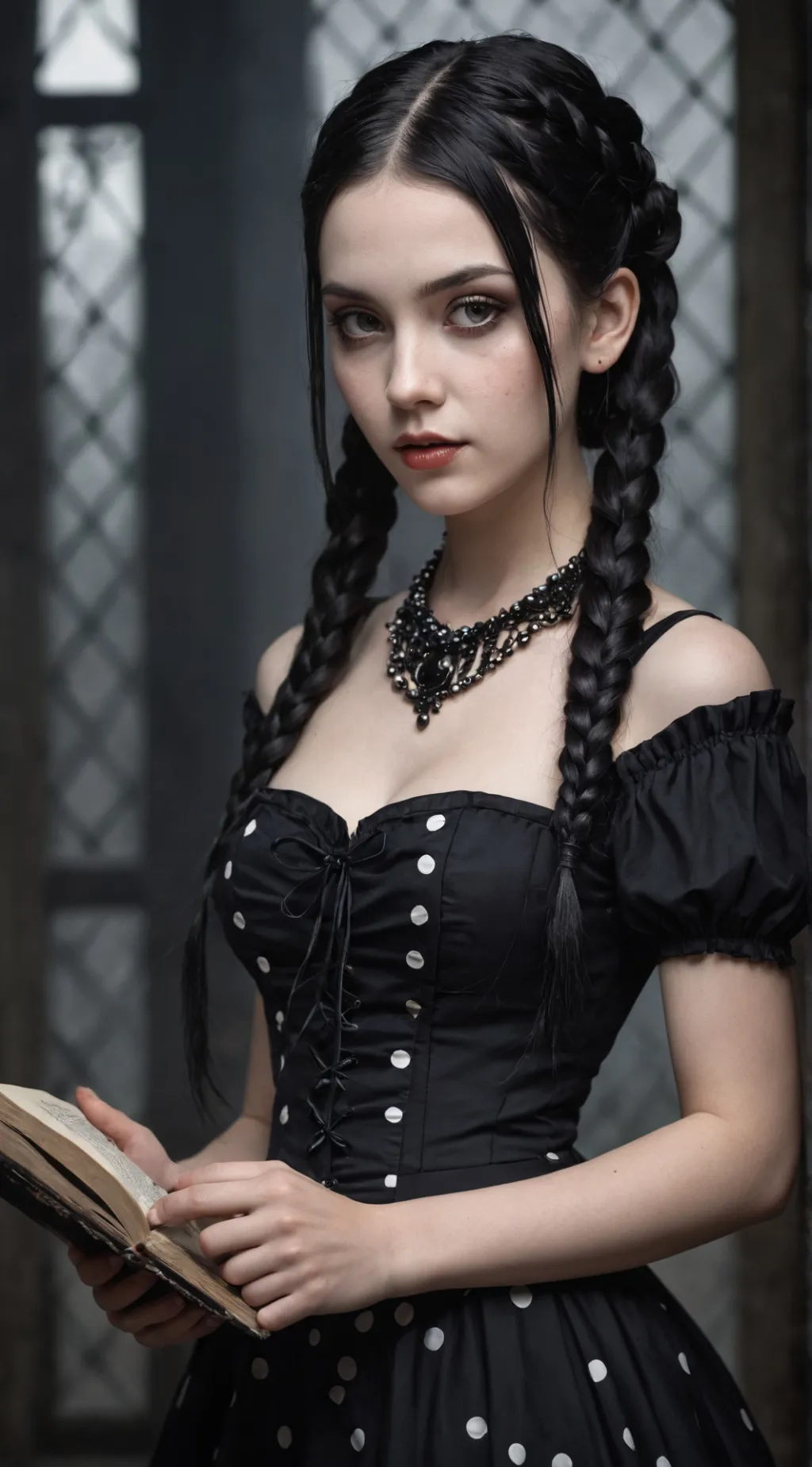 ai character: Eleonora  background