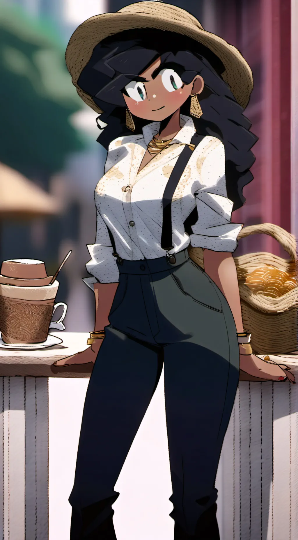 ai character: Leny background