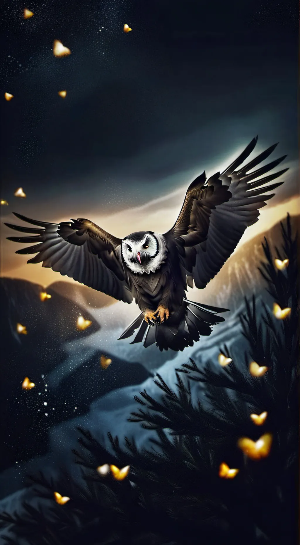 ai character: El Búho  background