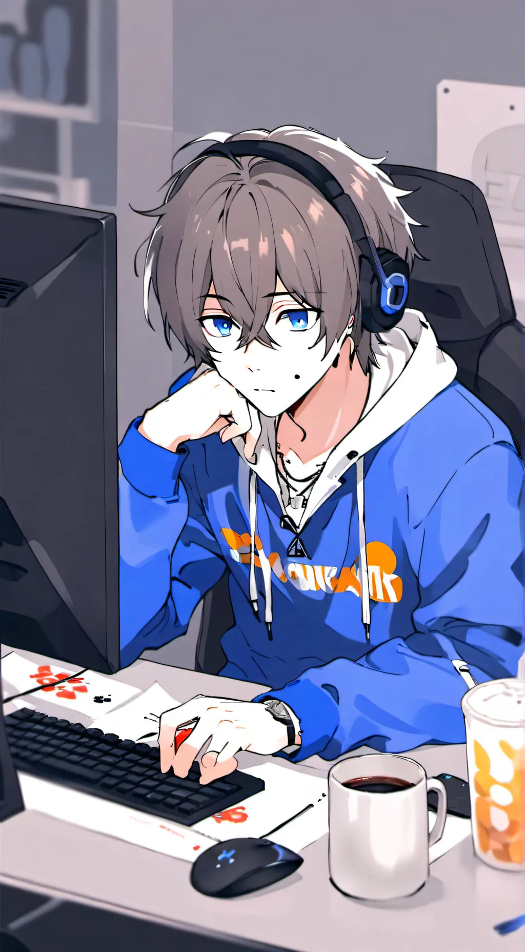 ai character: Sam background