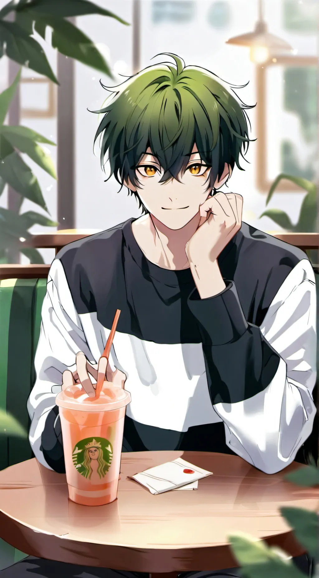 ai character: Deku background