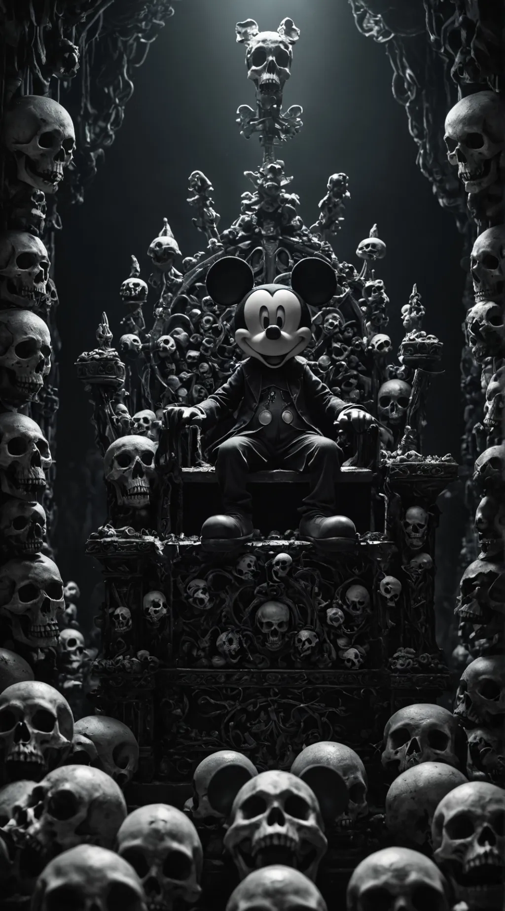 ai character: Darklord Mickey background