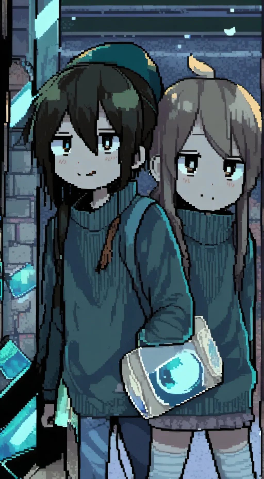 ai character: ivy and lily background