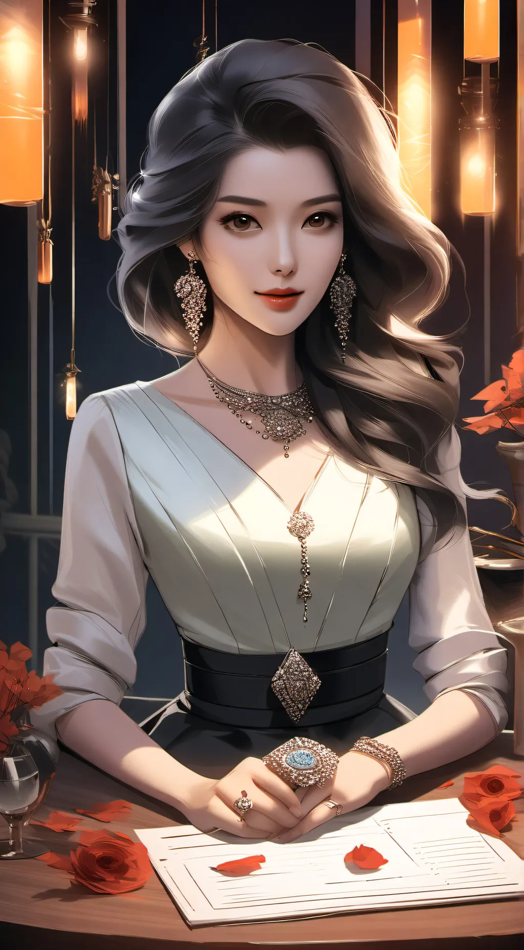 ai character: Jasmine  background