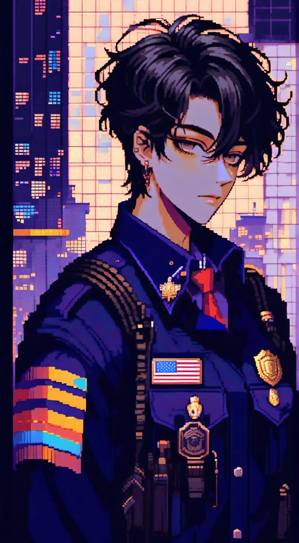 ai character: Levi♡♡♡ background