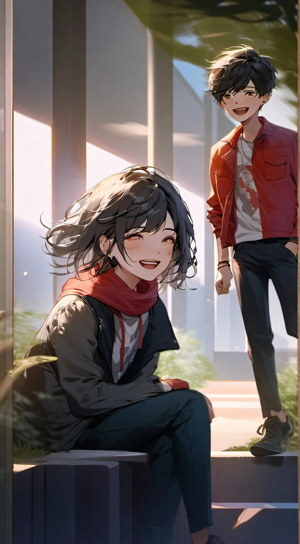 ai character: Andrew  background