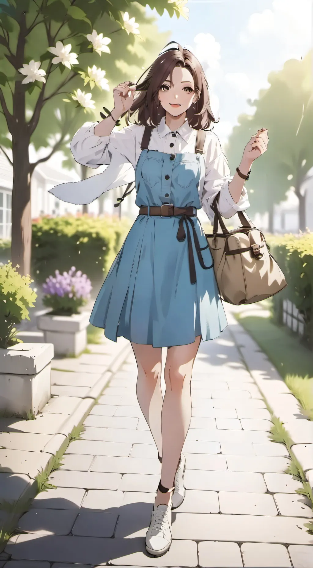 ai character: Lena Hart background