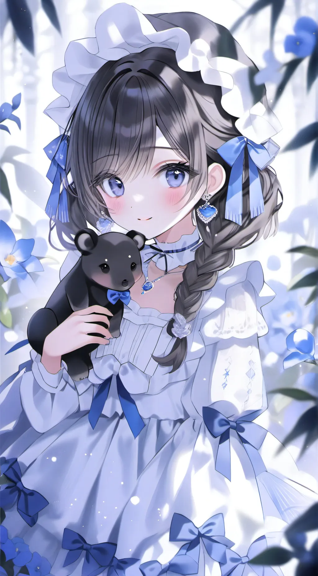ai character: lily background