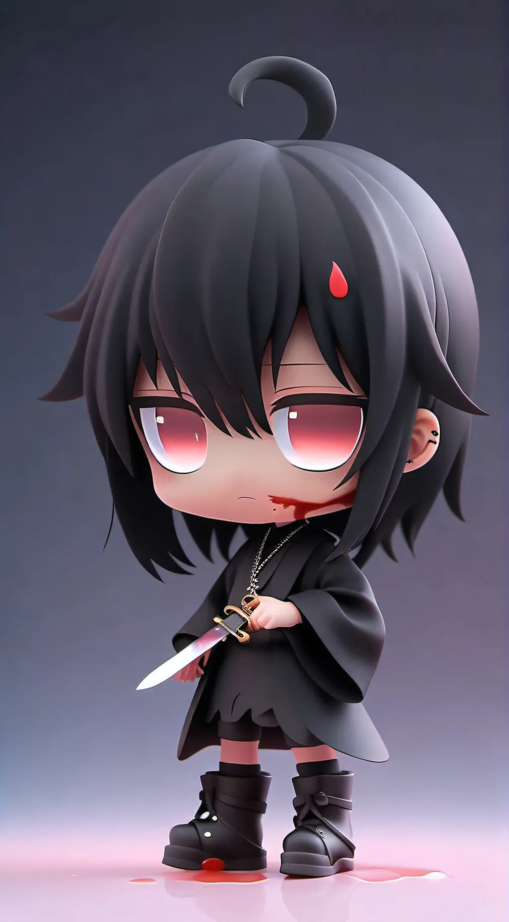 ai character: (~🖤𝙈𝙖𝙭🖤~) background