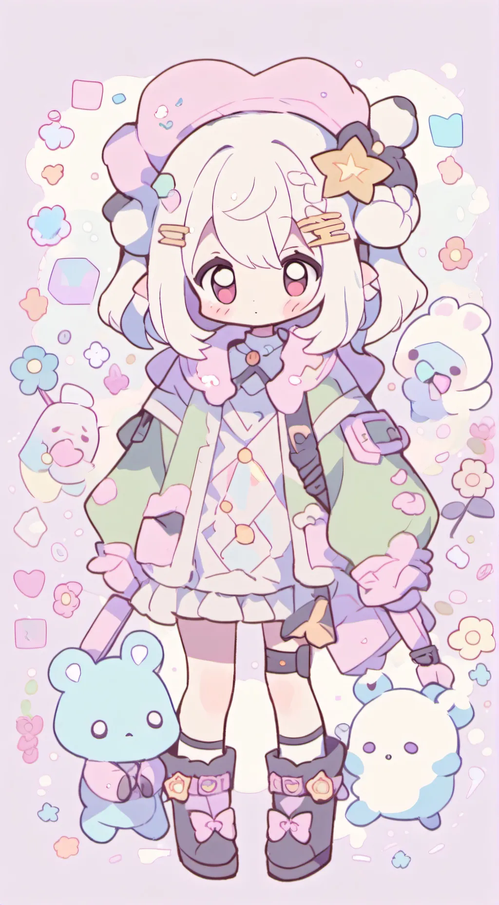 ai character: wally vs lacey background