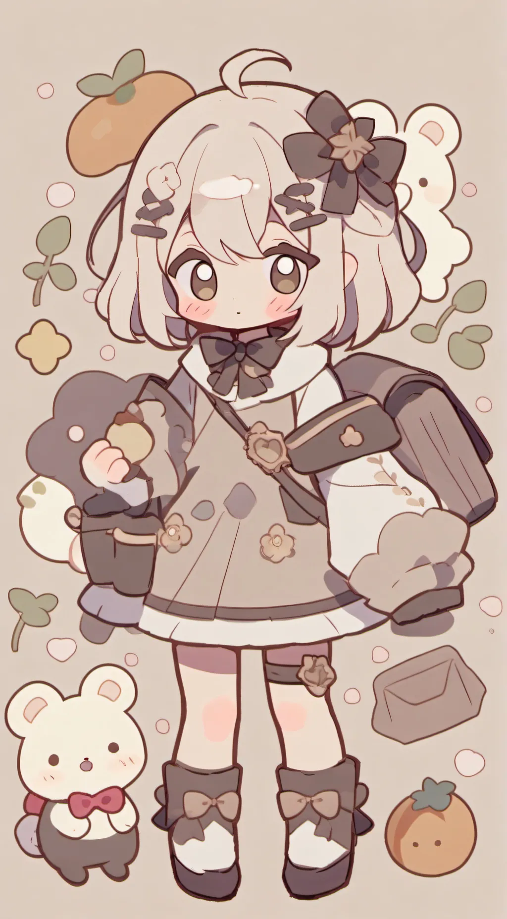 ai character: ? 15 background