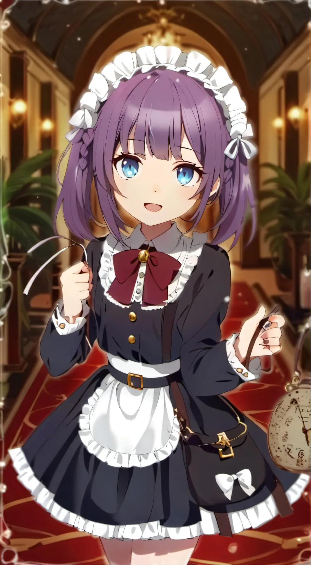 ai character: Нора background