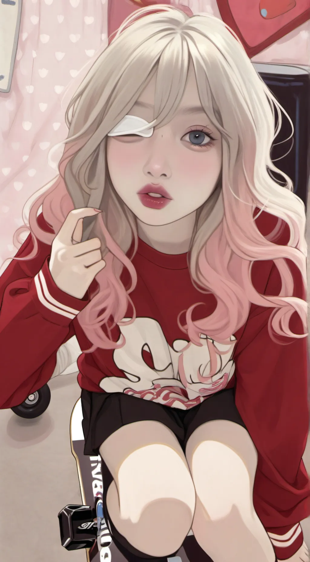 ai character: '"√π baileyπ√" background