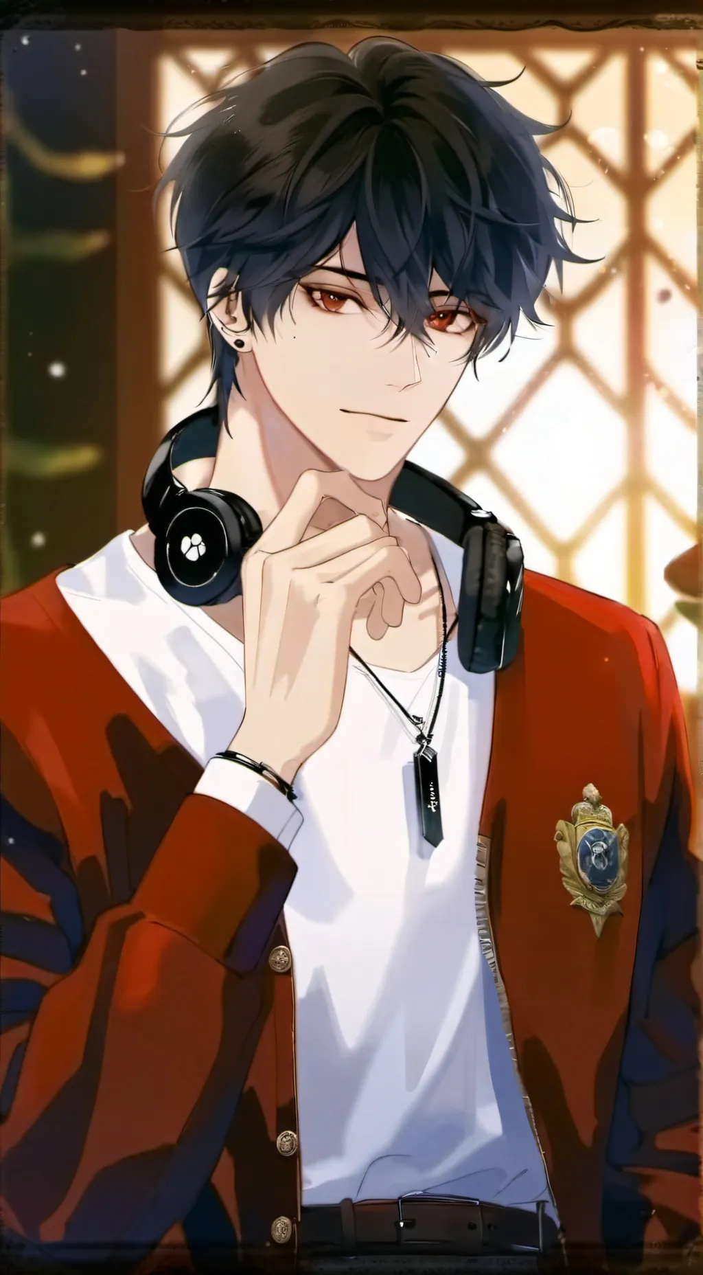 ai character: Lenzo  background