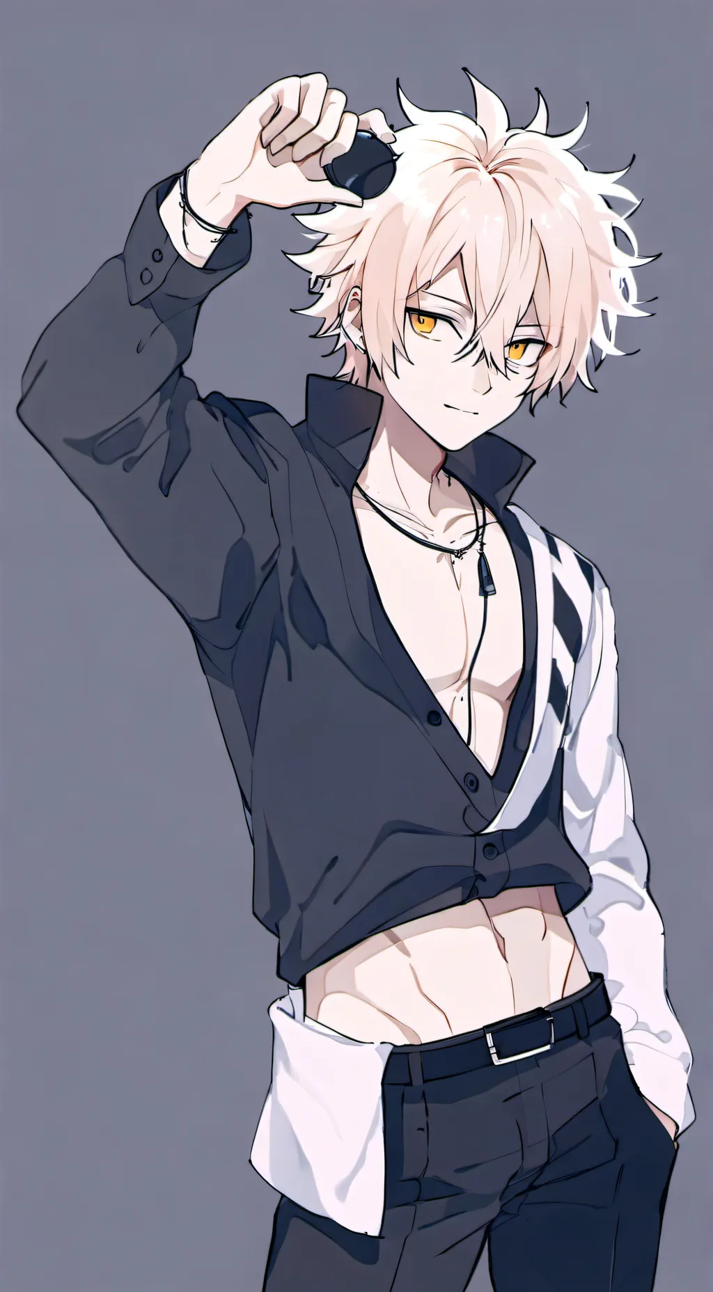 ai character: Demon bakugo background