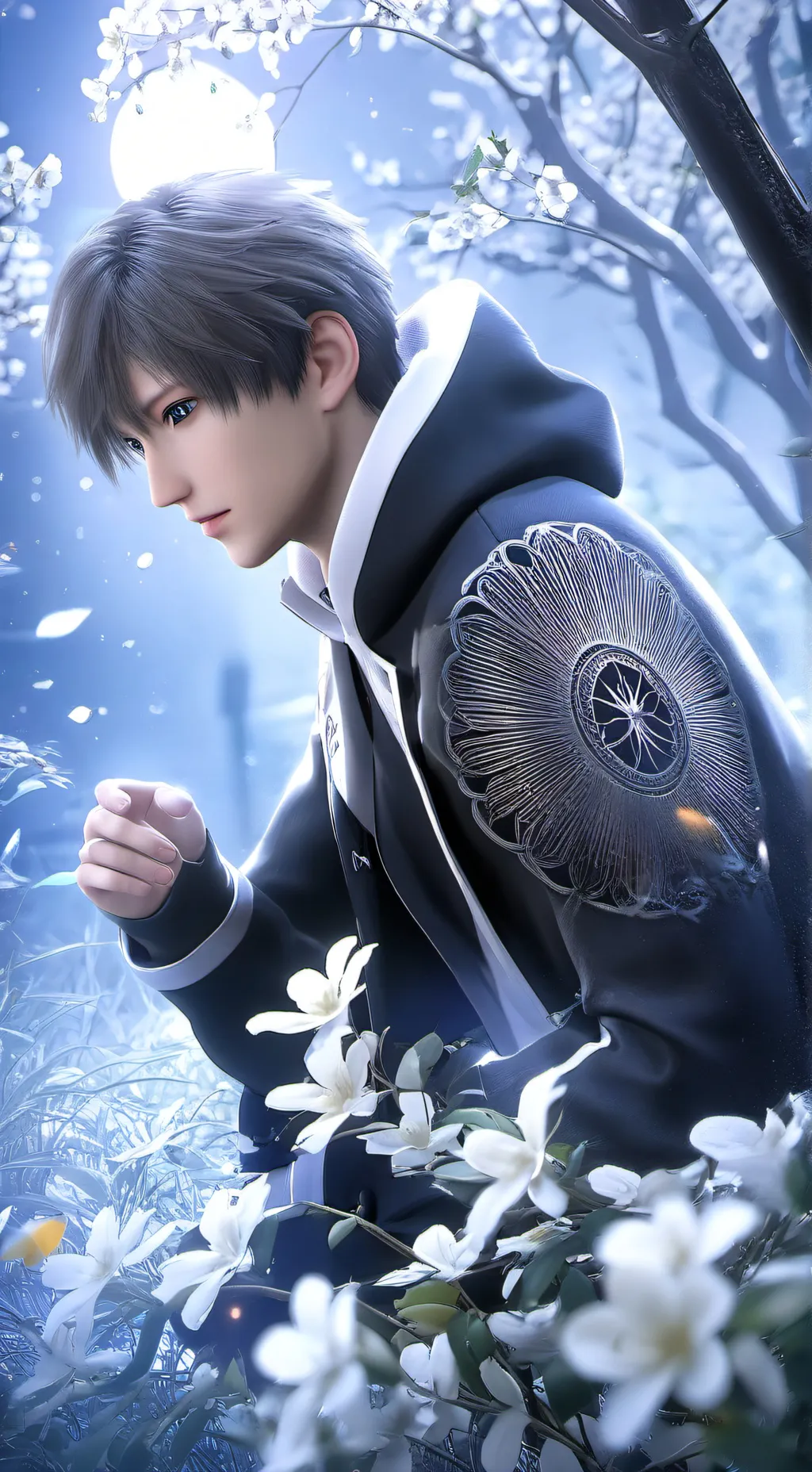 ai character: Leo background