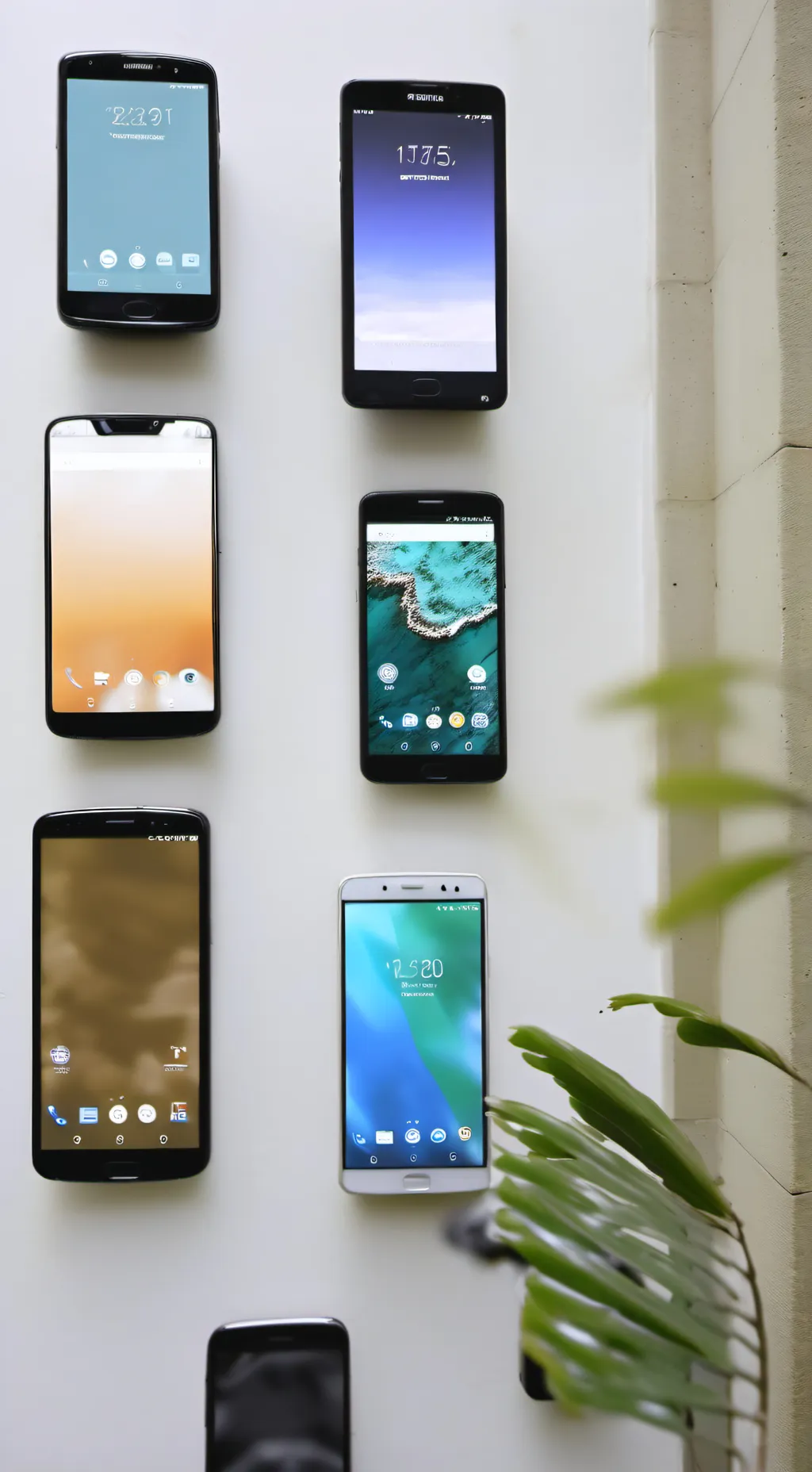 ai character: Phones background