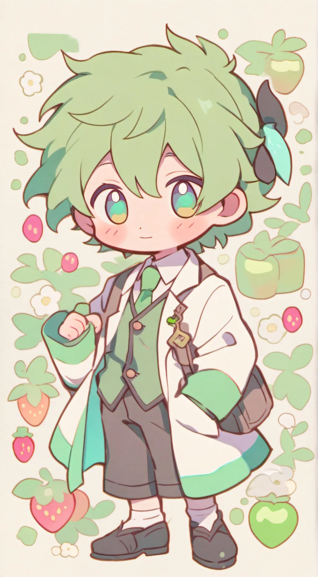 ai character: MHA Luvs You background