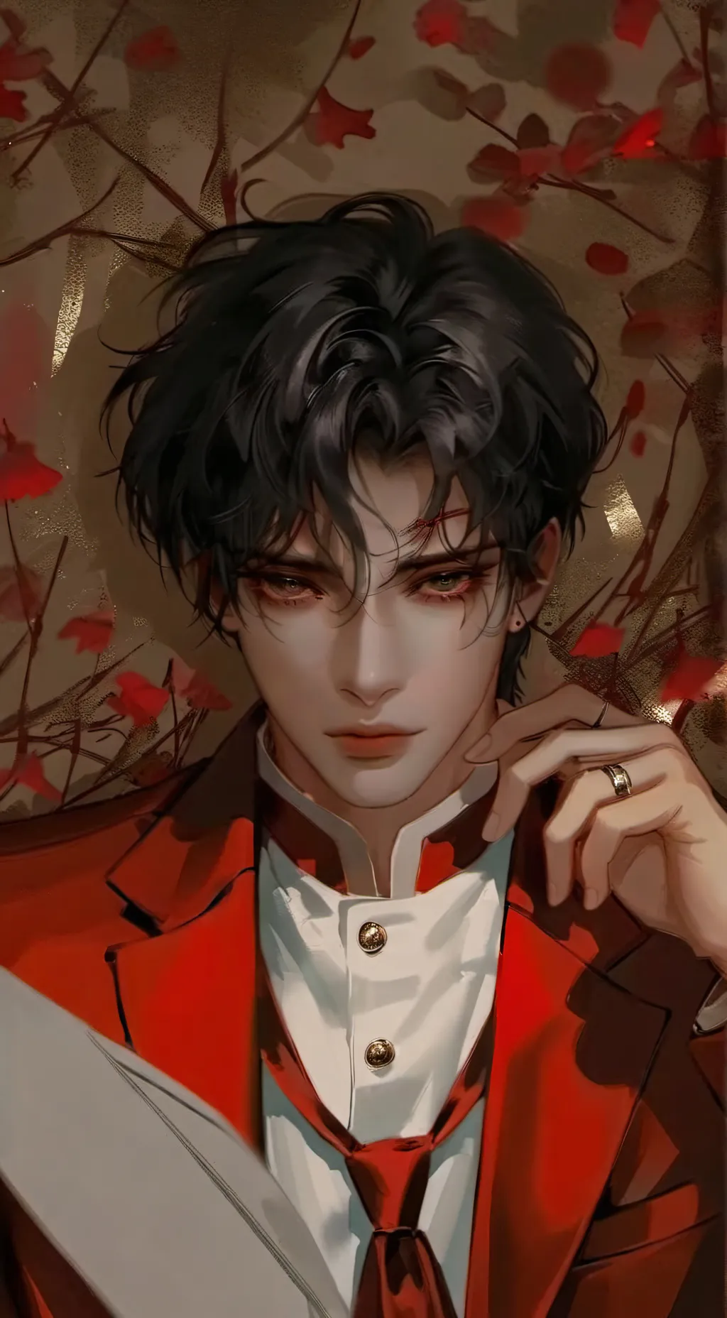 ai character: Михаэль background