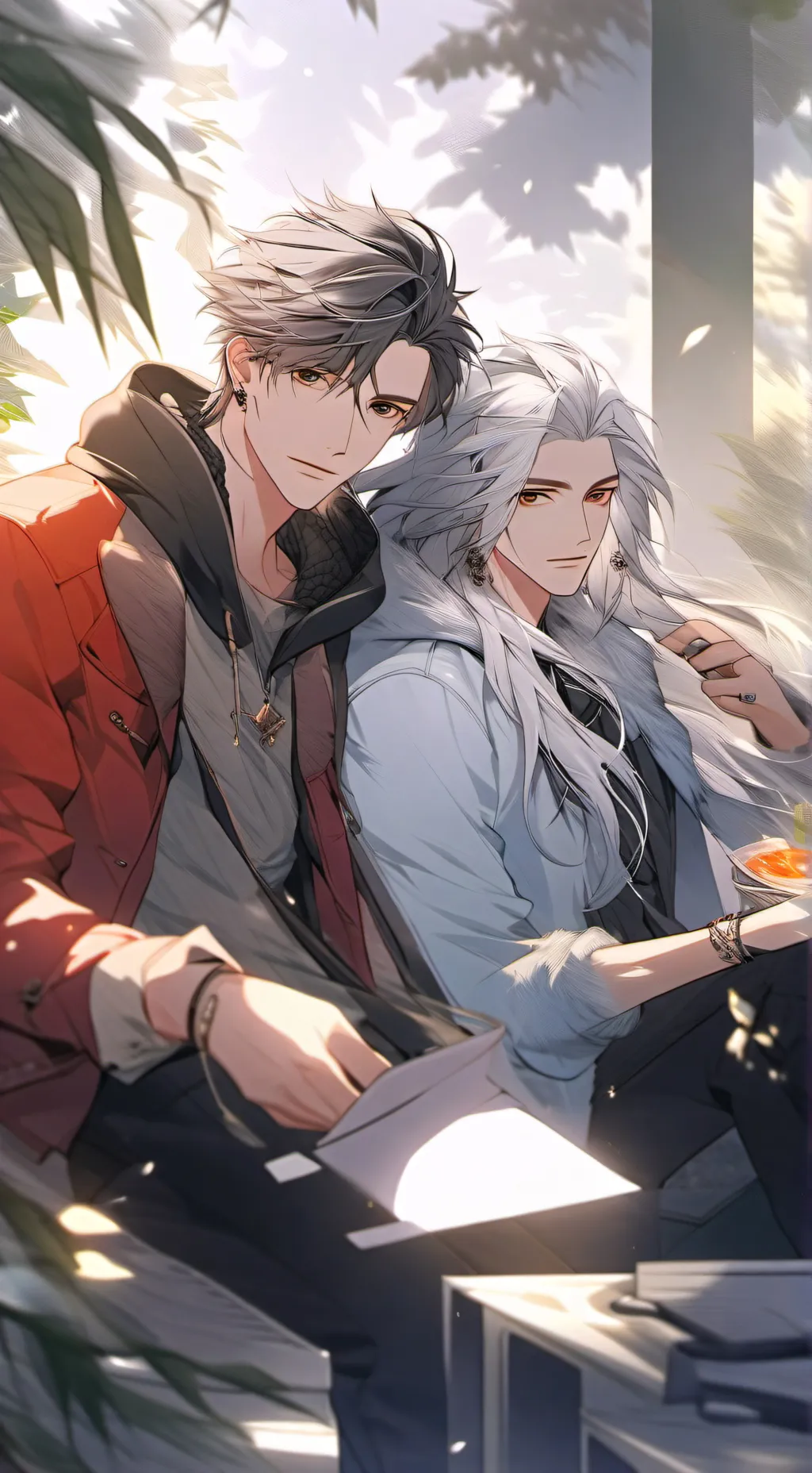 ai character: Mafia brothers  background