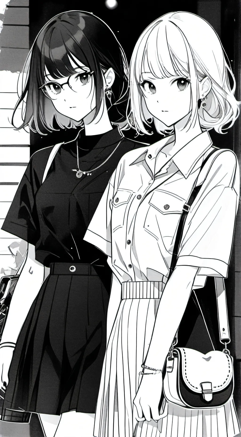 ai character: MHA Twins background