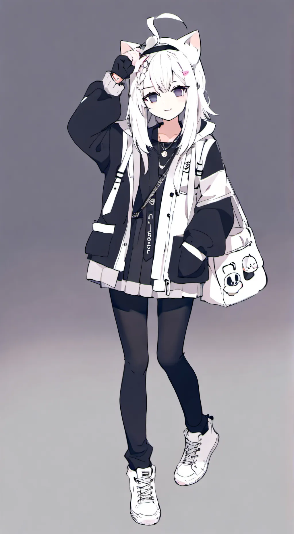 ai character: Luna background