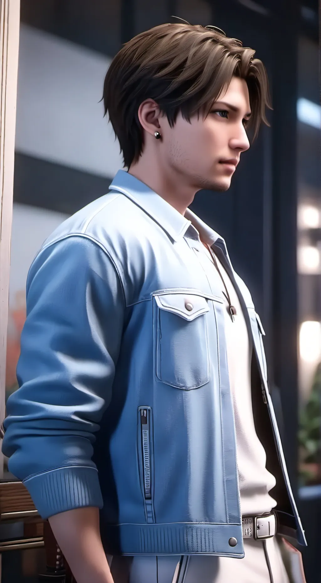 ai character: Lukas background