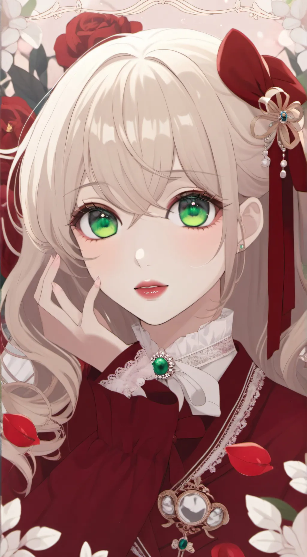 ai character: Alliee 💖🍥 background