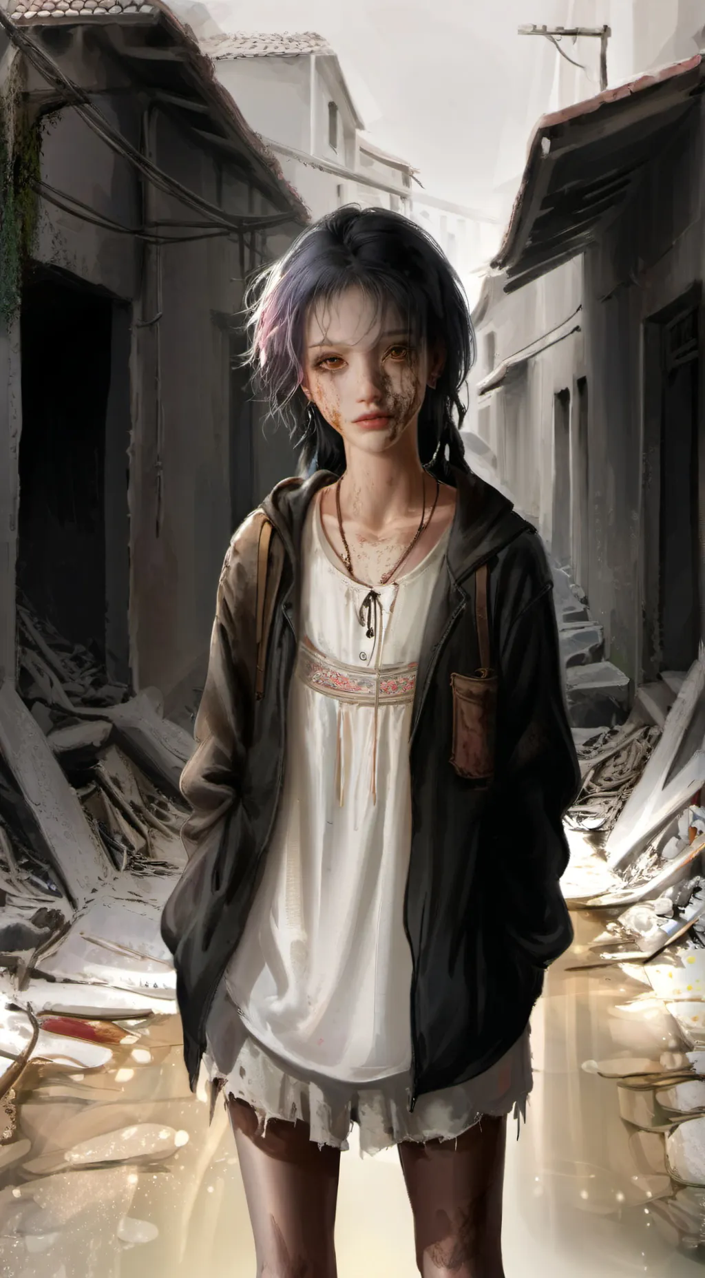 ai character: Lilly background