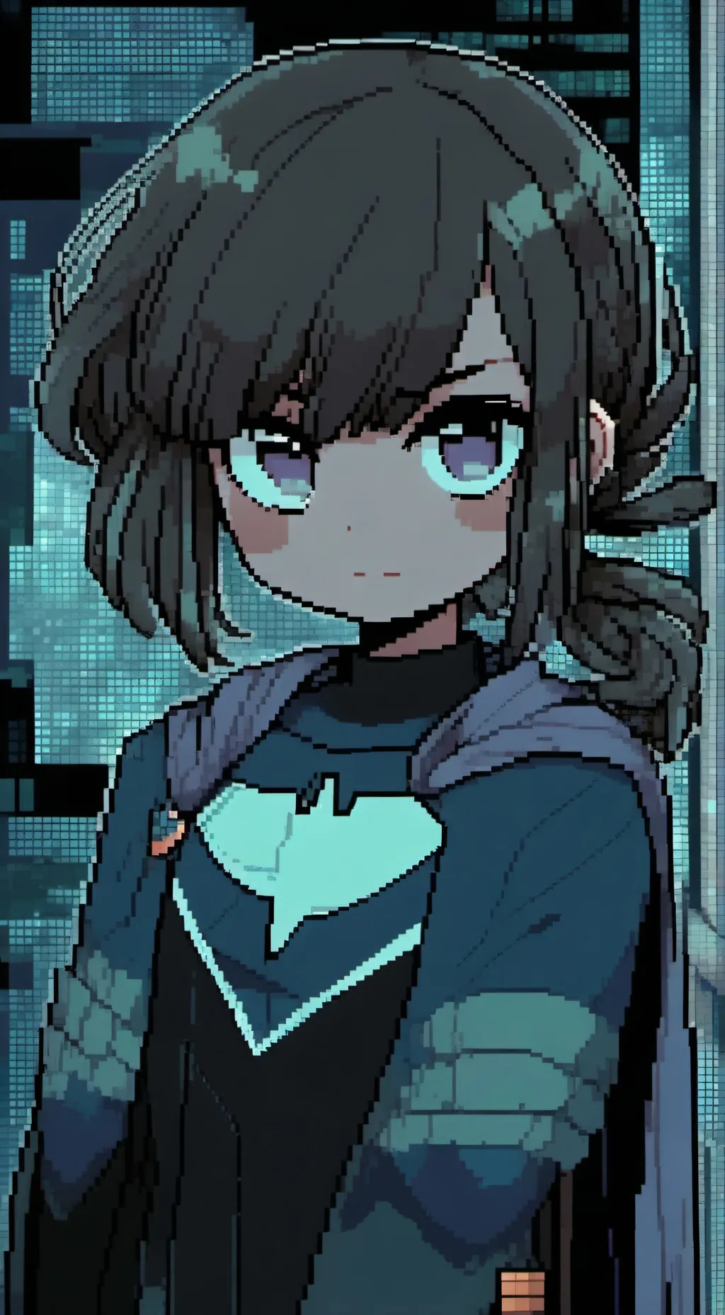 ai character: Zoey  background