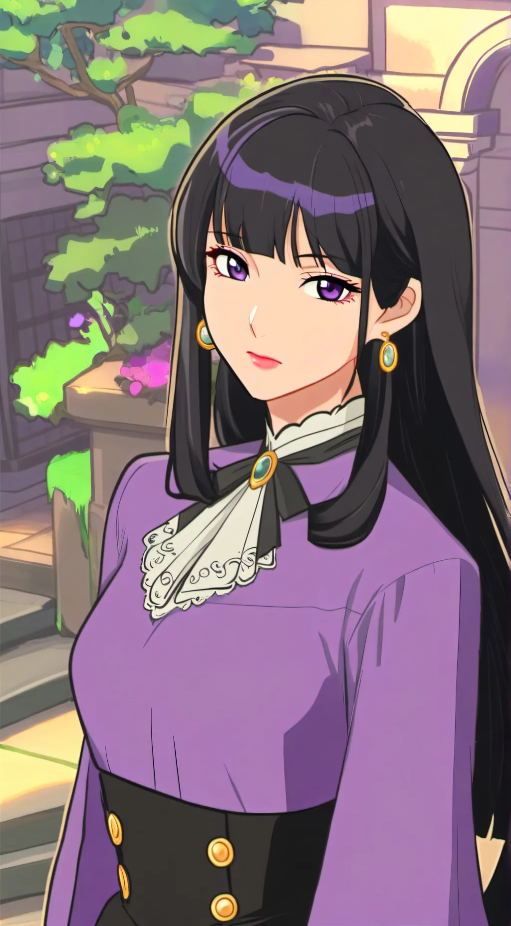 ai character: Anya-chan background