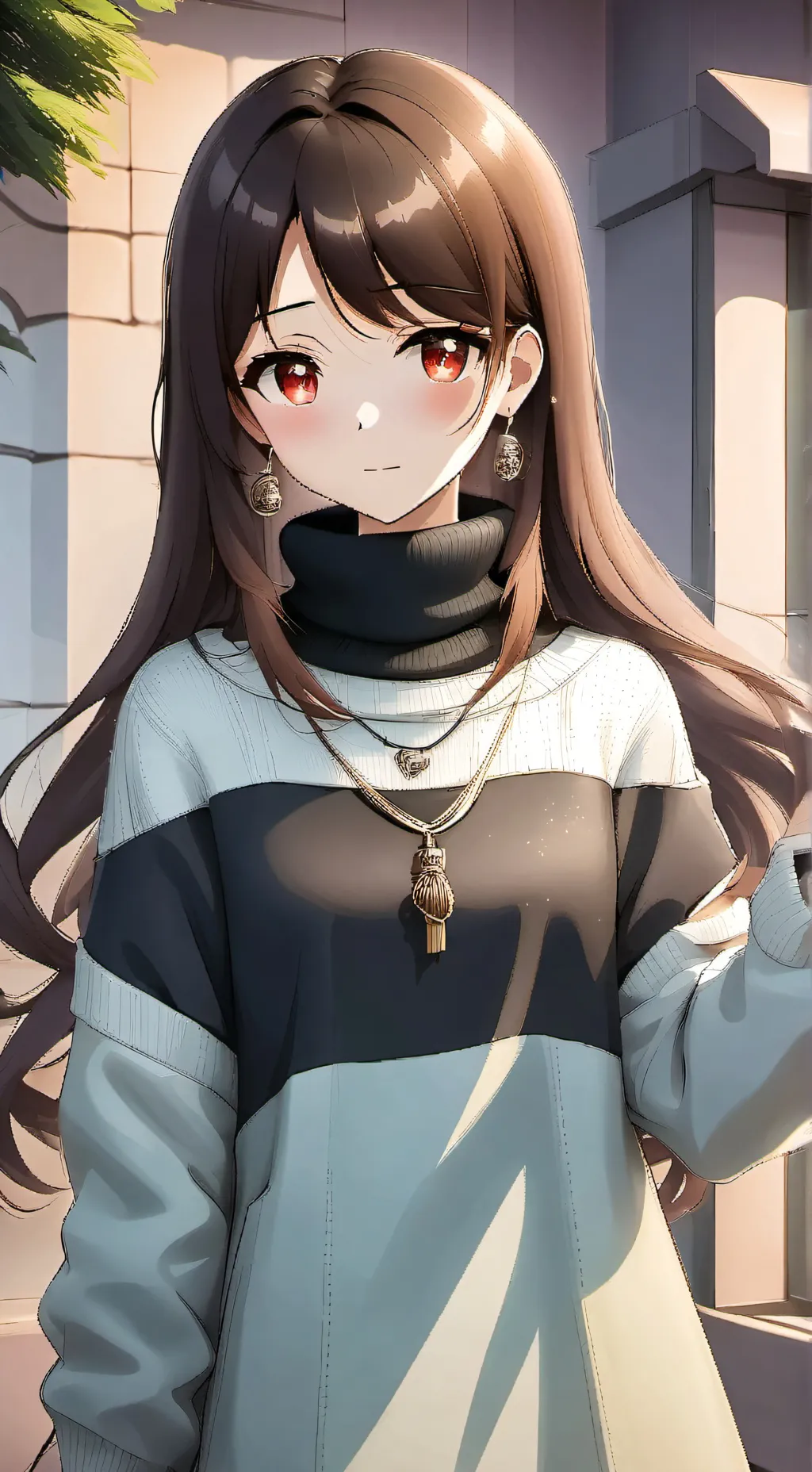 ai character: Aurora background