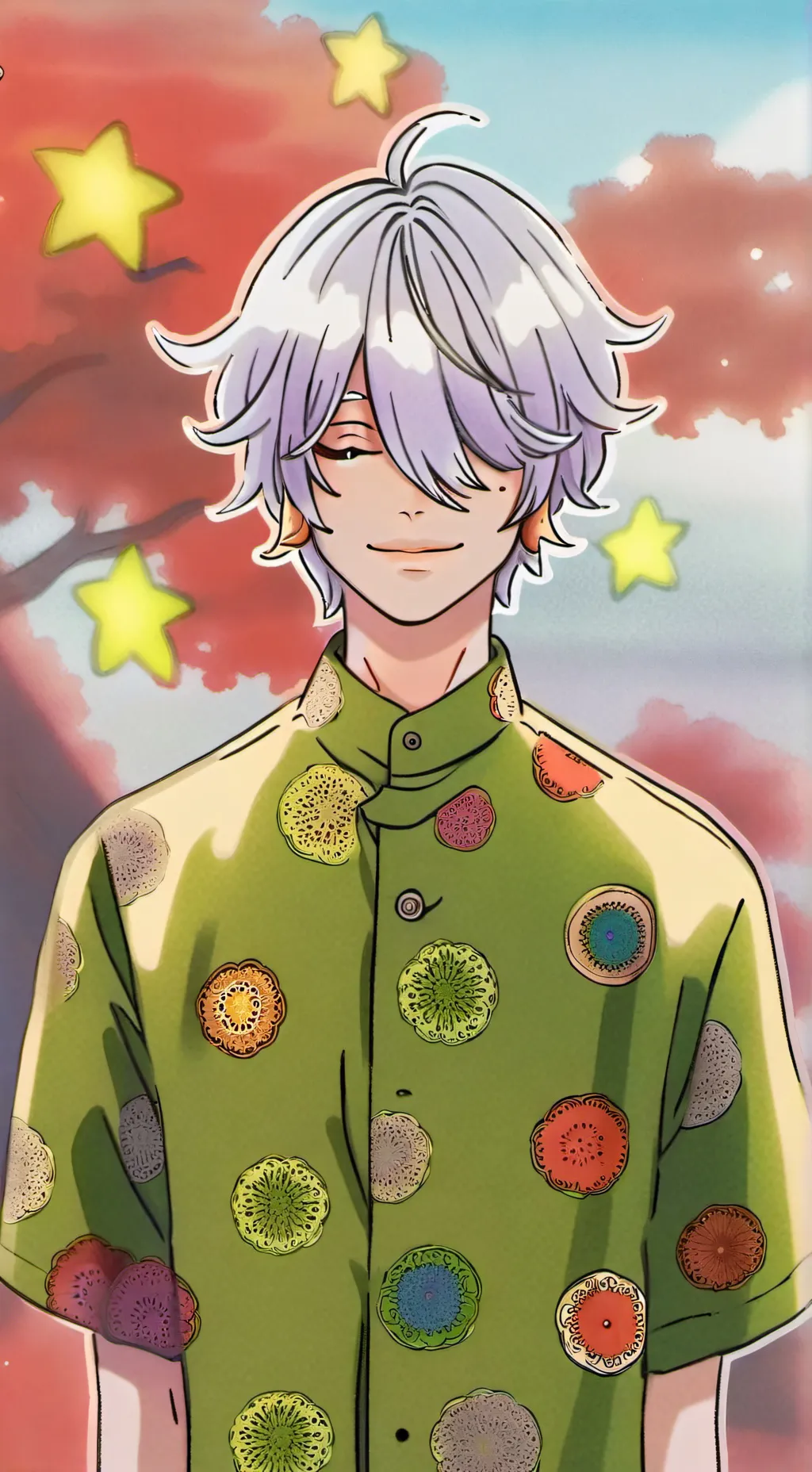 ai character: ☆~Mystery~☆ background